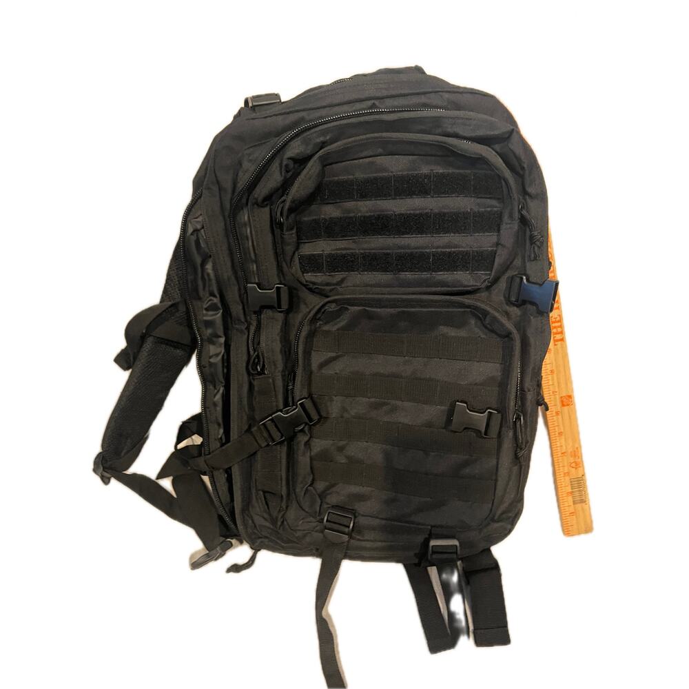 Reebow Black Tactical Backpack